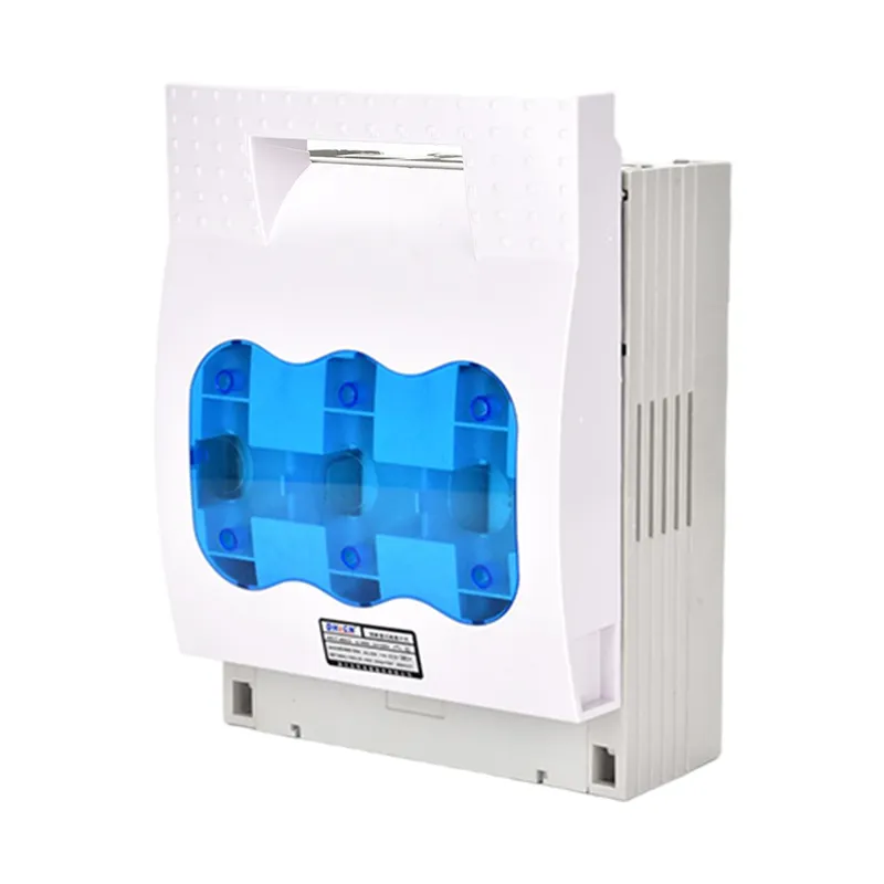 Interruptor aislador de 3 polos con fusible de 100 A