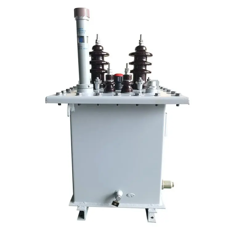 Transformador montado en poste monofásico reductor de 37,5 kva