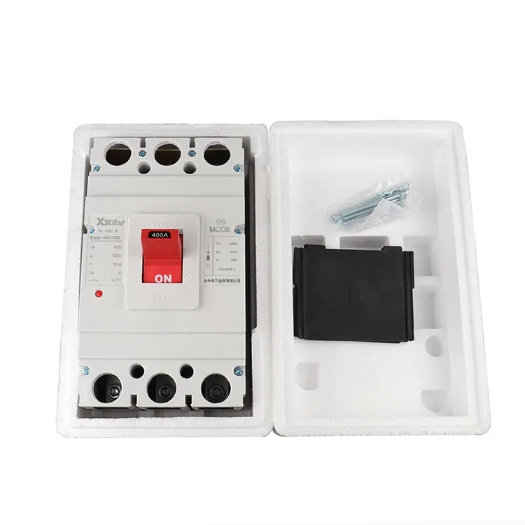 Disyuntor Mccb de 400 amperios Tpn 2p