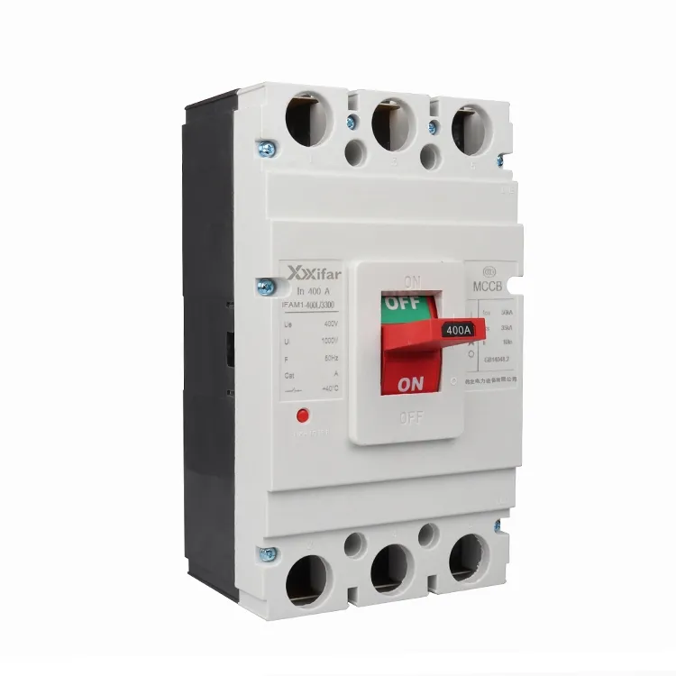 Interruptor de caja moldeada cerrada 400a 3p Mccb