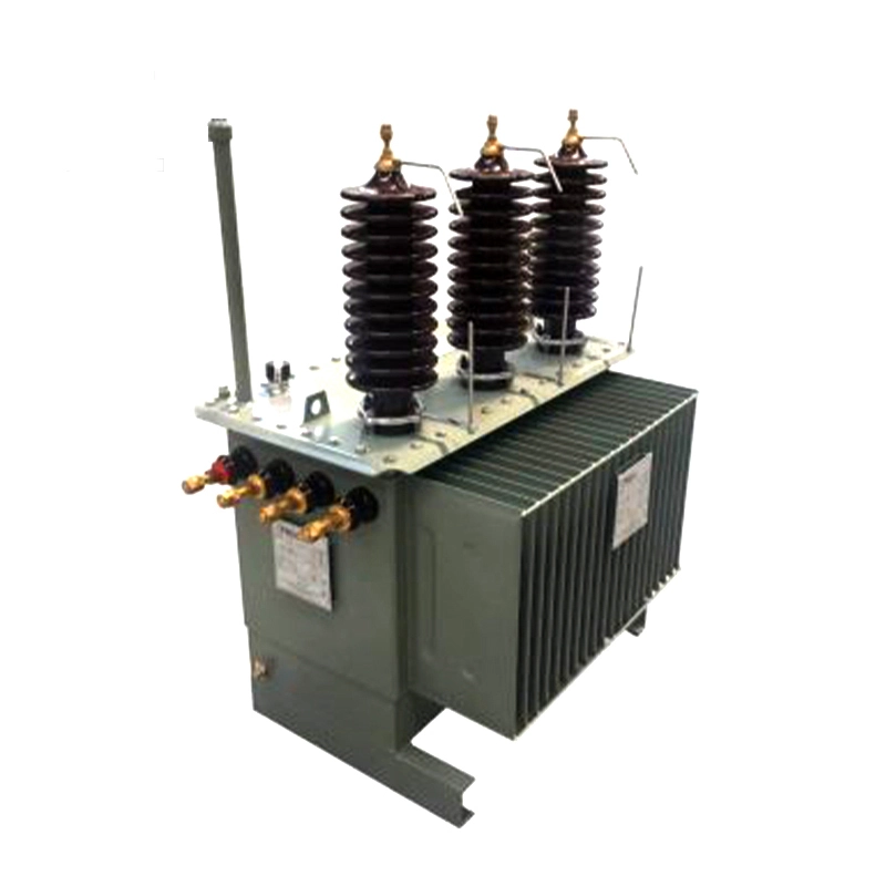 Transformador de distribución sumergido en aceite sellado con anillo de 50 Kva