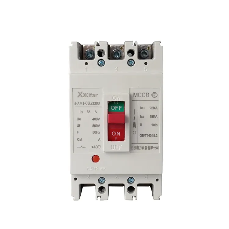 63a 4p Tpn Mccb con contactos auxiliares