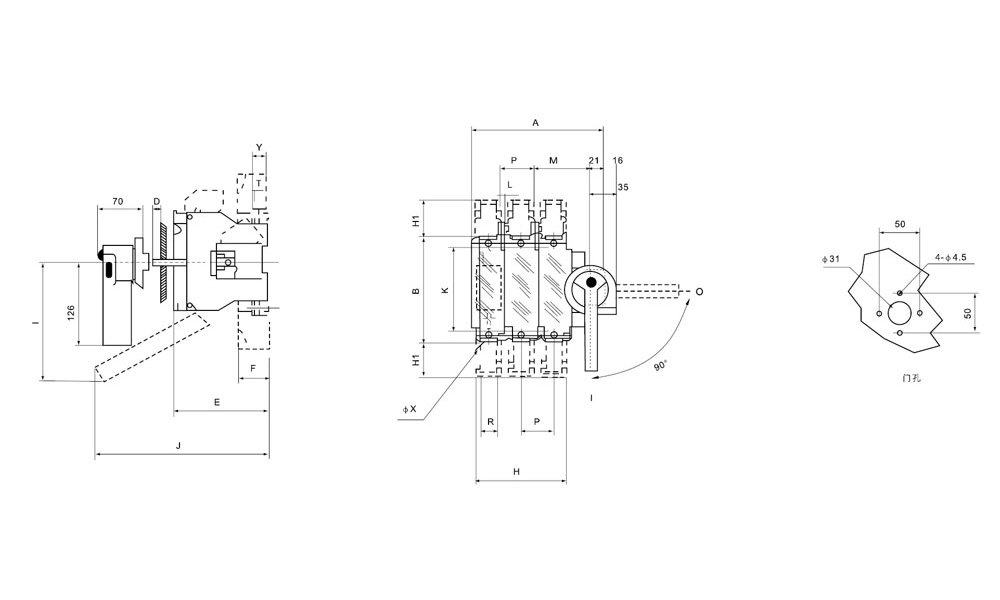 480 Volt 3 Phase 400 Amp Fused Disconnect Switch
