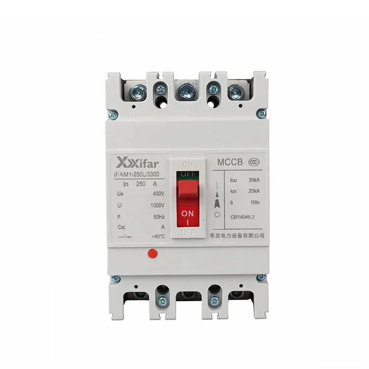 200a 4p Tpn Mccb 50ka Fixed Type